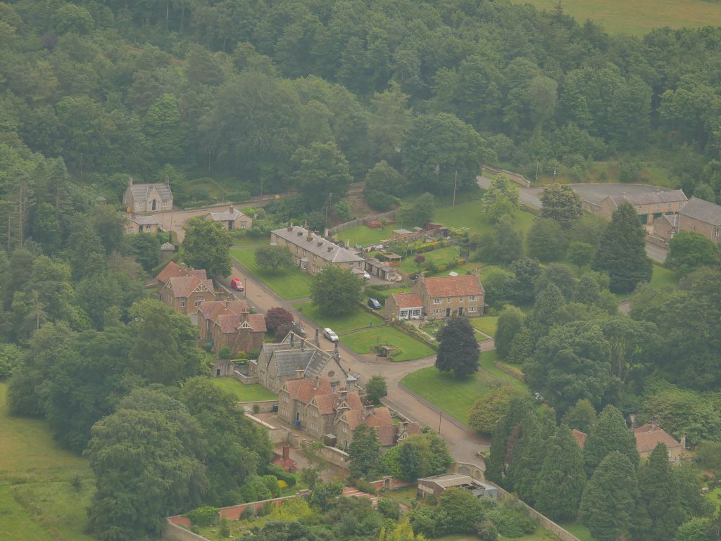 Ford Village from a glider